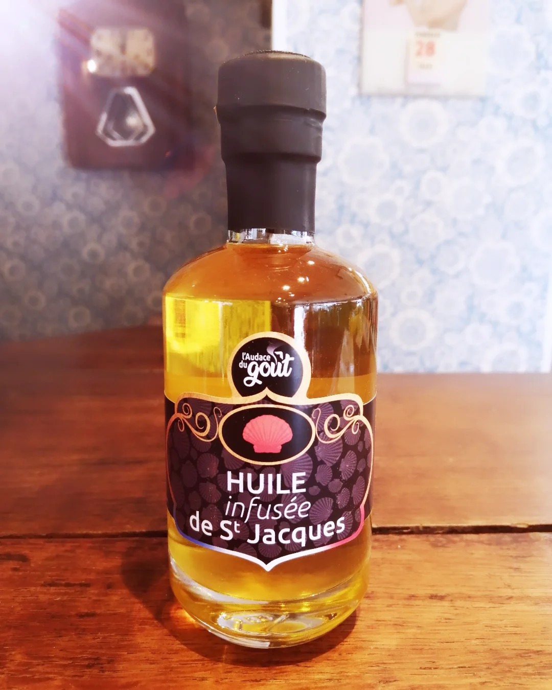 Huile infusée de Saint-Jacques