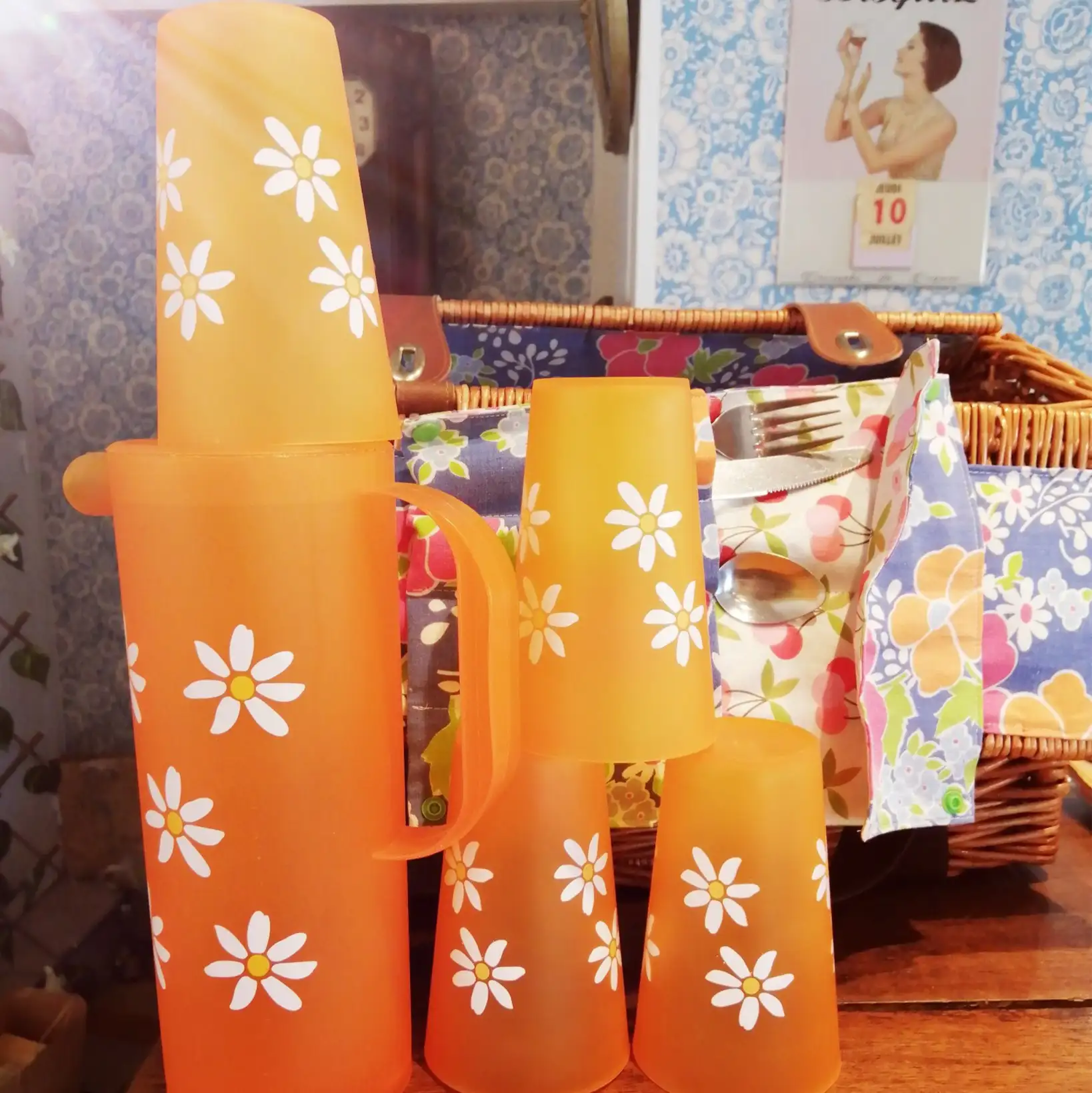 Art de la table rétro d'époque (Verres)