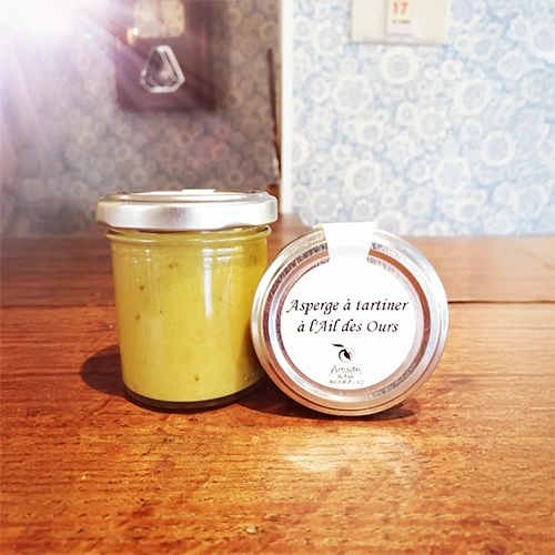 Asperge à l’ail des ours à tartiner